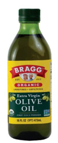 Bragg® Organic Extra Virgin Olive Oil Perspective: front