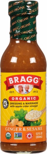 Bragg Ginger & Sesame Salad Dressing Perspective: front