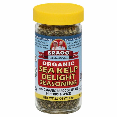 Bragg Organic Sea Kelp Seasoning Perspective: front