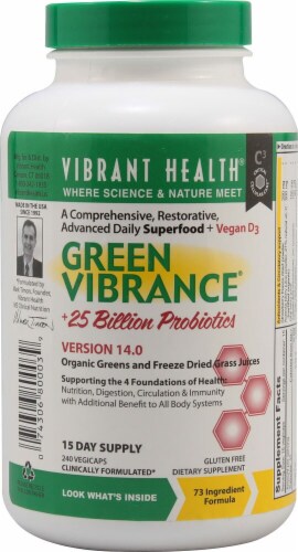 Vibrant Health Green Vibrance Perspective: front