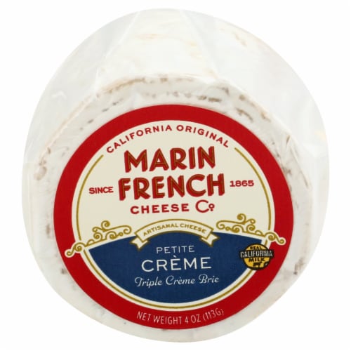 Marin French Cheese Triple Creme Brie Petite Creme Cheese