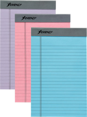 Ampad Embassy Junior Writing Pad - Assorted Perspective: front