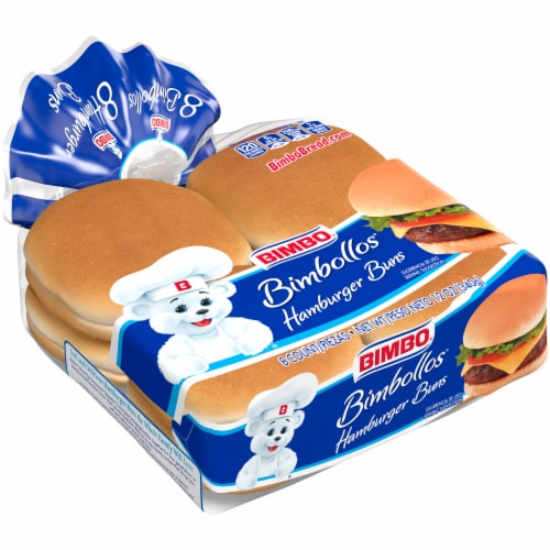 Bimbo® Bimbollos® Hamburger Buns Perspective: front