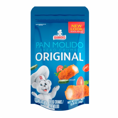 Bimbo Pan Molido Original Bread Crumbs Perspective: front
