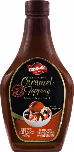 Coronado® Cajeta Quemada Caramel Topping Perspective: front