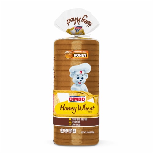 Bimbo Honey Wheat Bread Perspective: front
