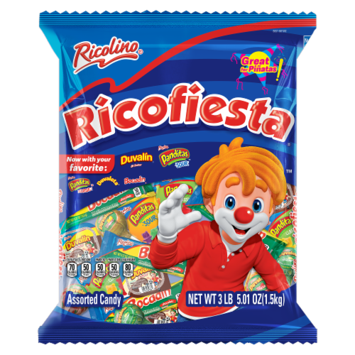 Ricolino Ricofiesta Assorted Candy Perspective: front