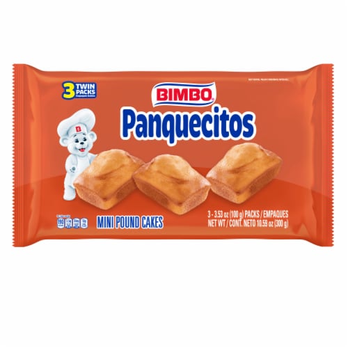 Bimbo® Plain Panquecitos Mini Pound Cakes Perspective: front