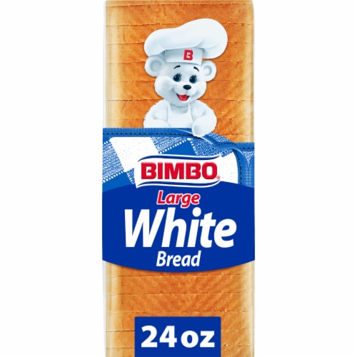 Bimbo Pan Blanco White Bread Perspective: front