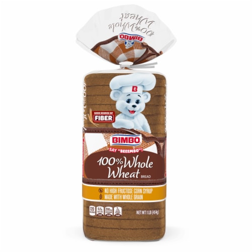 Bimbo Honey Wheat Bread, 1 lb - Food 4 Less