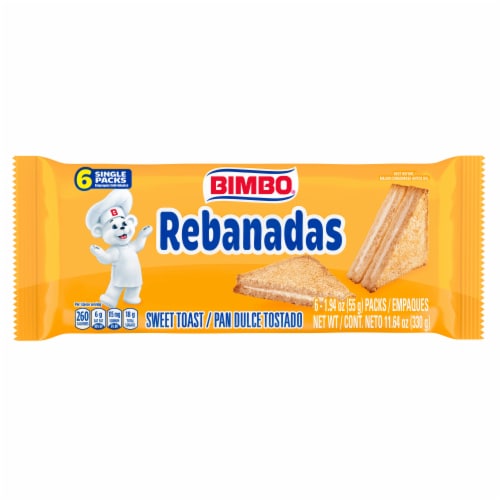 Bimbo Rebanadas Sweet Toast Perspective: front