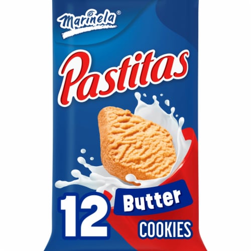 Marinela Pastitas Butter Cookies Perspective: front