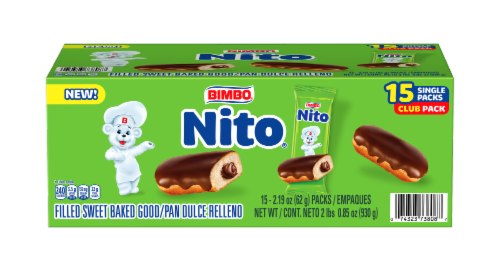 Bimbo® Nito Chocolate Creme Filled Sweet Rolls Perspective: front