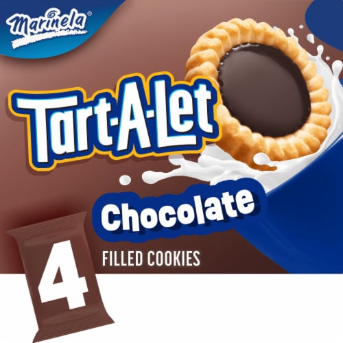 Marinela Tart-A-Let Chocolate Filled Cookies Perspective: front