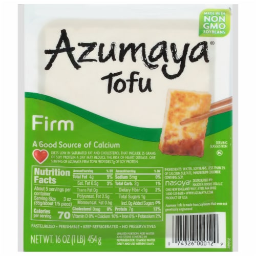 Azumaya® Firm Tofu Perspective: front
