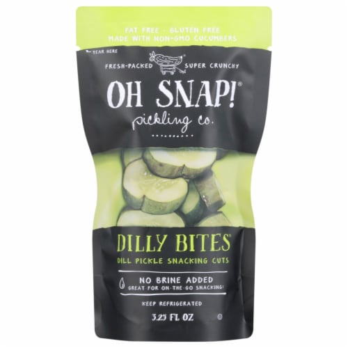 Oh Snap!® Dilly Bites® Pickles Perspective: front