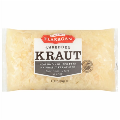 Flanagan™ Krrrrisp Kraut® Barrel Cured Sauerkraut Perspective: front