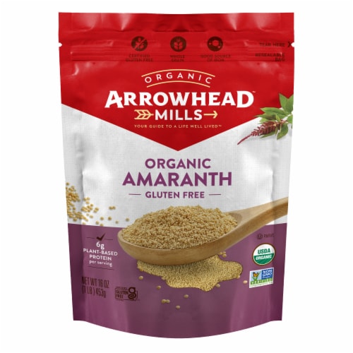 Arrowhead Mills Organic Amaranth Perspective: front