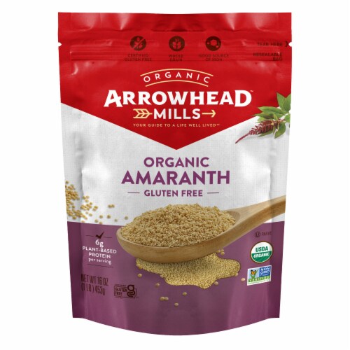 Arrowhead Mills Organic Amaranth Perspective: front