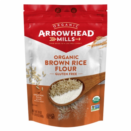 Arrowhead Mills™ Organic Brown Rice Flour Perspective: front