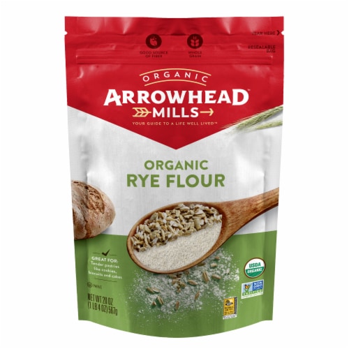 Arrowhead Mills™ Organic Rye Flour Perspective: front