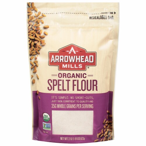 Arrowhead Mills Organic Spelt Flour Perspective: front