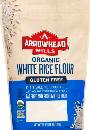 Arrowhead Mills Organic White Rice Perspective: front