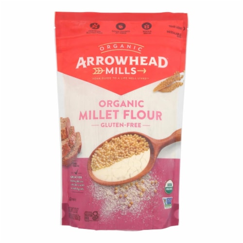 Arrowhead Mills® Organic Millet Flour Perspective: front