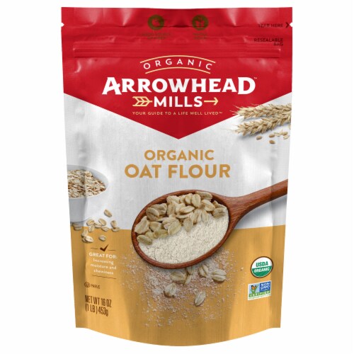 Arrowhead™ Mills Organic Oat Flour Perspective: front