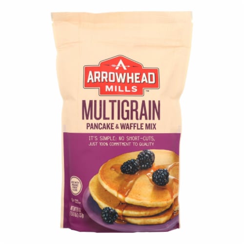 Arrowhead Mills Multigrain Pancake & Waffle Mix Perspective: front