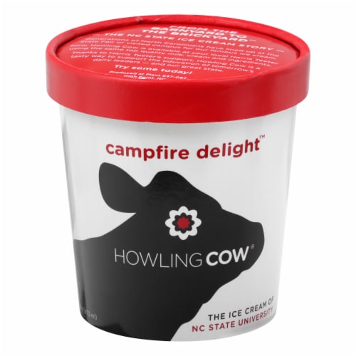 Howling Cow® Campfire Delight Ice Cream Perspective: front