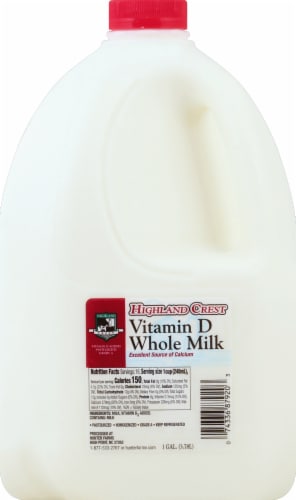 Highland Crest Whole Milk Perspective: front