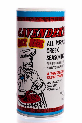 Cavender's® Salt Free All Purpose Greek Seasoning Perspective: front