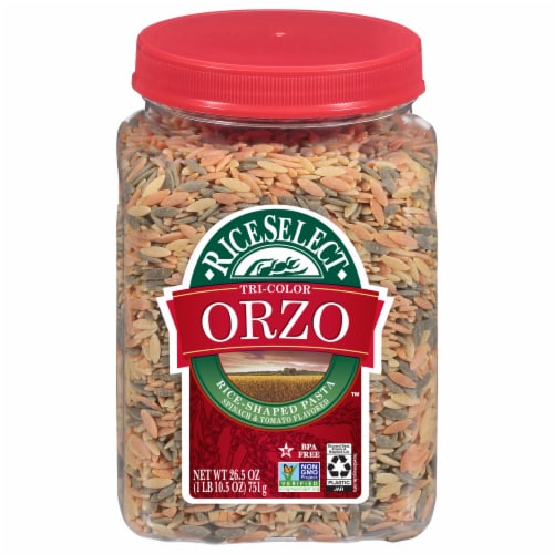 RiceSelect Tri-Color Orzo Perspective: front