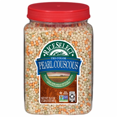 Rice Select Tri-Color Pearl Couscous Perspective: front