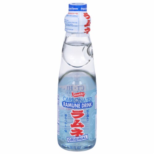 Shirakiku Original Ramune Soda Perspective: front
