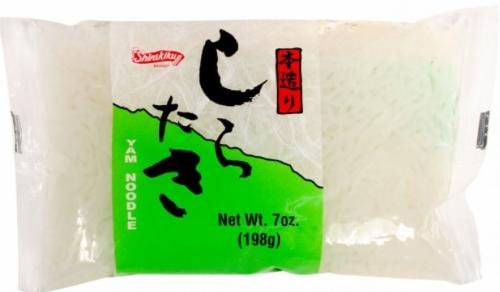 Shirakiku Yam White Noodles Perspective: front