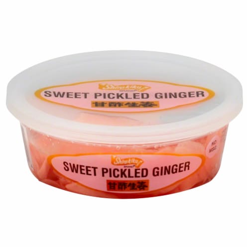 Shirakiku Sweet Pickled Ginger Perspective: front