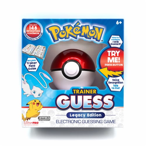 Ultra Pro Pokemon Legacy Edition Trainer Guess Game Perspective: front