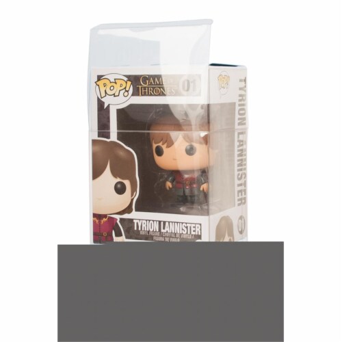 POP! Figurine Display - Semi Rigid (20 per pack) Perspective: front