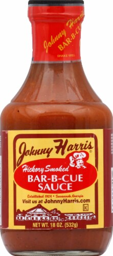 Johnny Harris® Hickory Smoked Bar-B-Cue Sauce Perspective: front