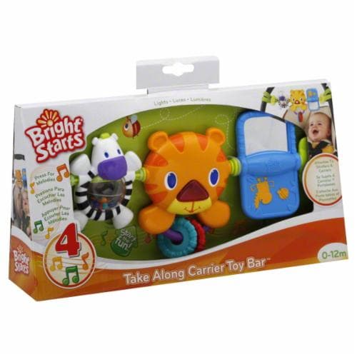 Bright Starts Take Along Carrier Toy Bar, 12.5 in - QFC