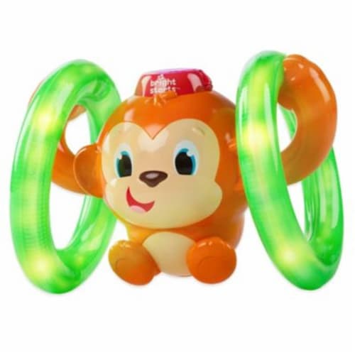 Bright Starts Play to Learn Roll & Glow Monkey, 1 ct - City Market