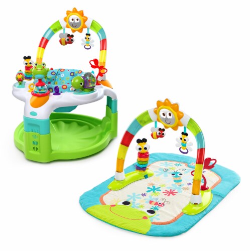 Bright Starts 3-in-1 Around We Go Activity Center Bounce Chair w