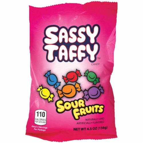 Taffy Town Sassy Sour 4.5 Oz. Taffy 309 Pack of 12, 5.5Oz. - King Soopers