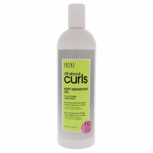 Zotos Professional All About Curls Soft Definition Gel Perspective: front