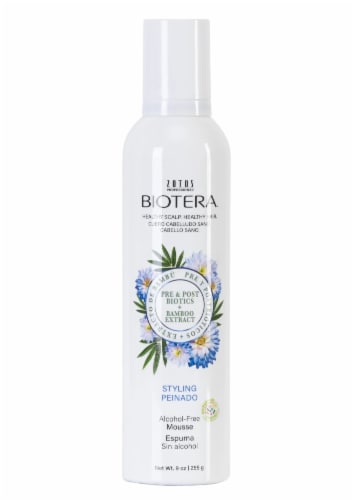 Zotos Biotera Styling Peinado Mousse Perspective: front