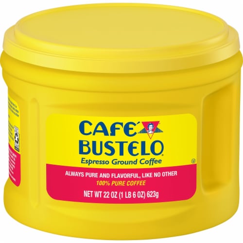 Café Bustelo Espresso Ground Coffee, Dark Roast Perspective: front