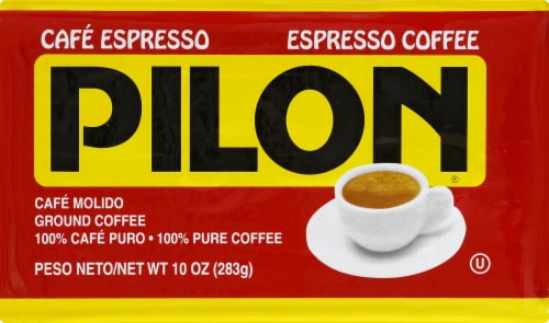 Pilon® Espresso Dark Roast Ground Coffee Perspective: front
