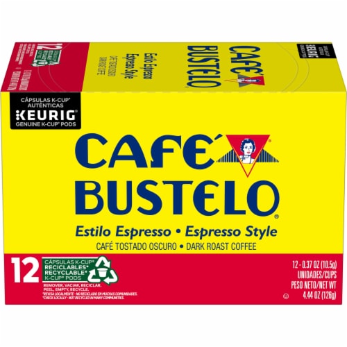 Nespresso Cafe Bustelo Coffee Espresso Capsules, 30 Count